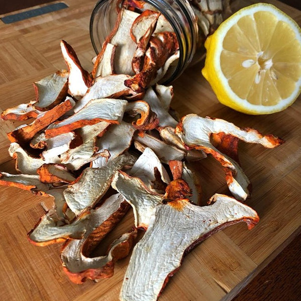 Dried Lobster Mushroom (sliced)