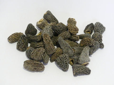 Dried Canadian Fire Morels, Grade A #1 size (2-3cm)